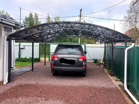Навес для автомобиля, 5×6